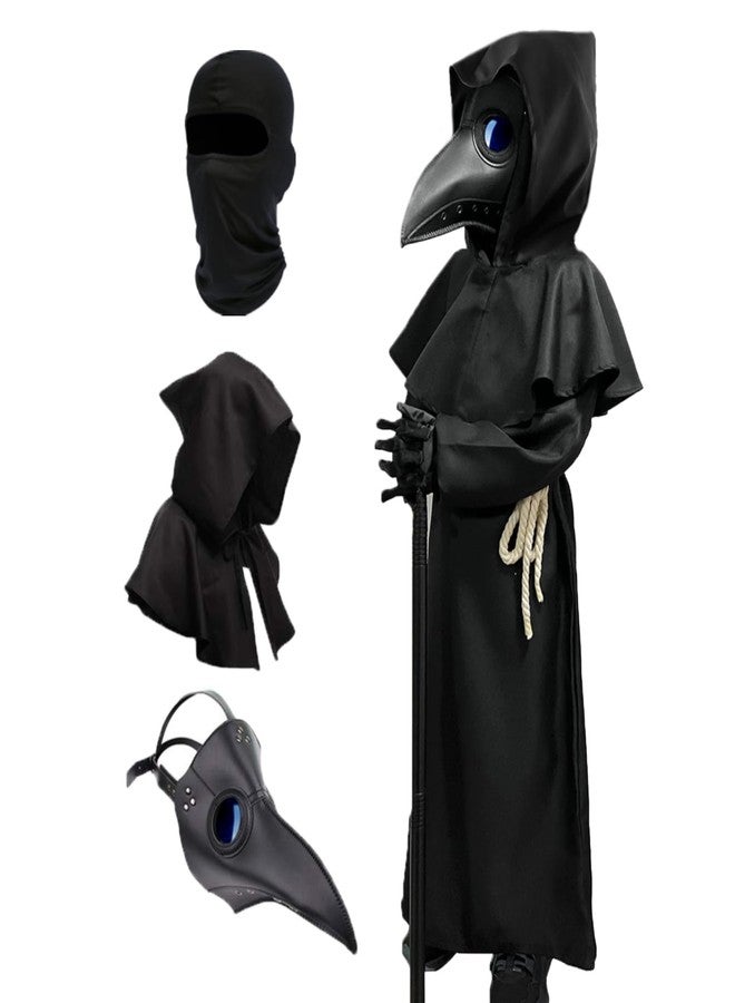 Raxwalker Plague Bird Beak Doctor Mask Steampunk Halloween Costumes Cosplay for Teenagers Props, Outfit for Spooky Fun (style-Kids set) - Image 1